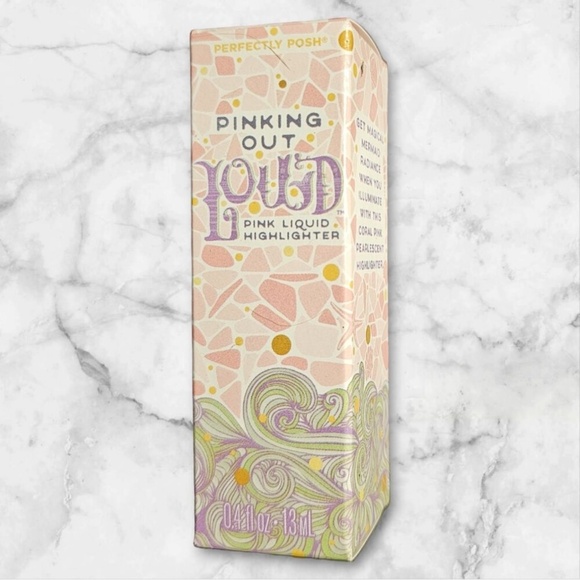 ❣️SALE$10 Perfectly Posh~PINKING OUT LOUD~pink liquid highlighter~New and Sealed - Picture 4 of 11